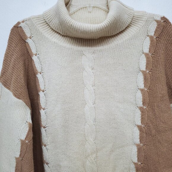 Escada Vintage 80's Turtleneck Mohair Wool Blend Women's Sweater Size 36 - Picture 2 of 15